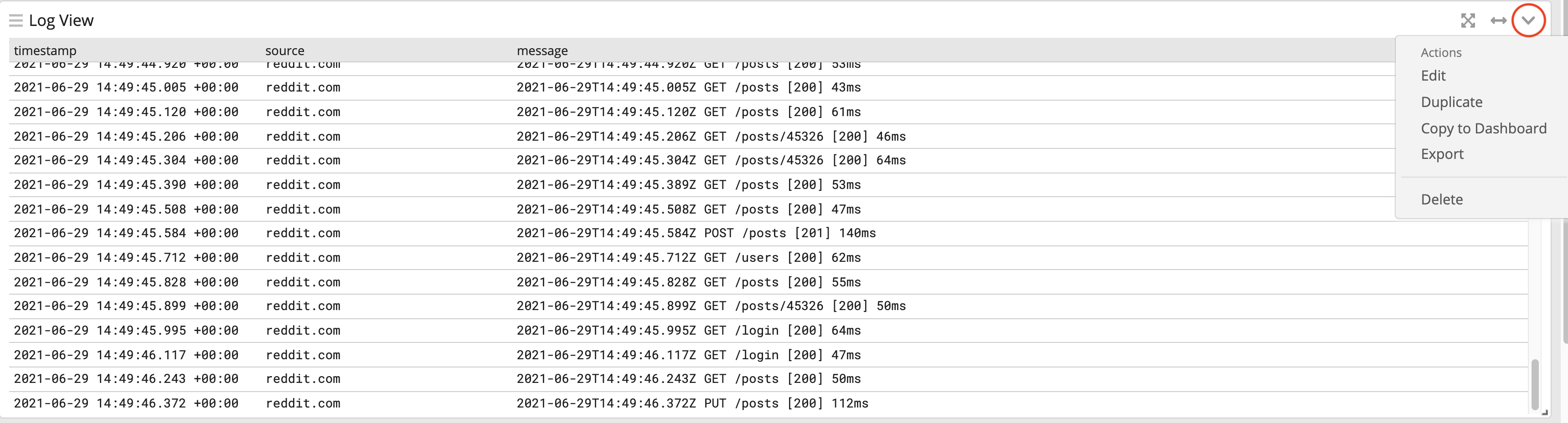 log_view_export_chevron